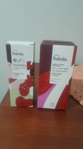 Kit hidratante e sabonete 