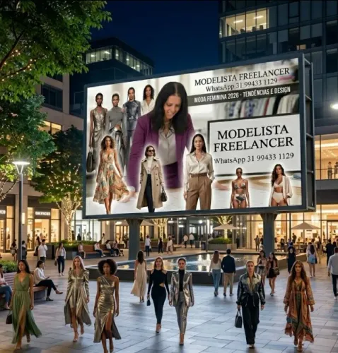 Modelista Freelancer confecção