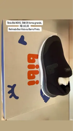 Tênis bibi unissex novo