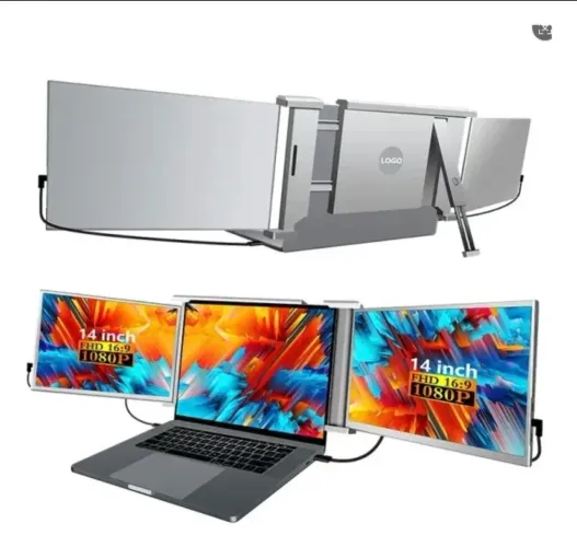 Tela auxiliar para notebook