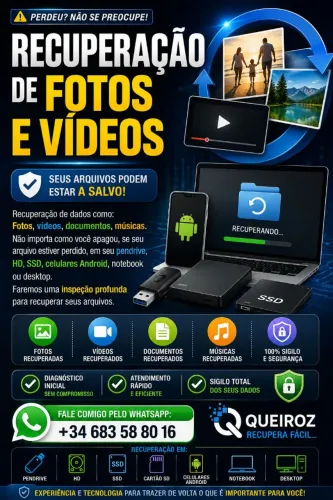 Recuperação de dados!