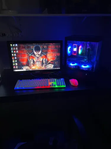 Pc gamer de entrada, completo no ponto de usar
