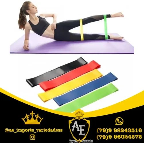 Faixas elásticas para treino 