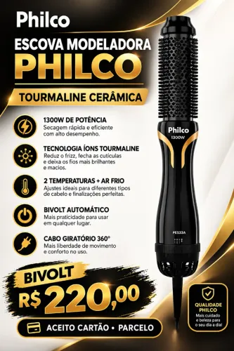 escova modeladora Philco