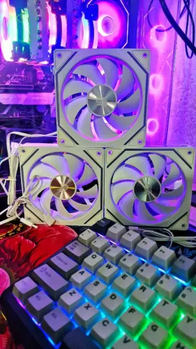 VENDO KIT DE FANS BRANCO (NOVO)!!