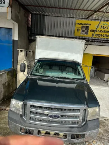 Caminhão F350 Baú 2002/03, 4 Tn, revisado, excelente estado