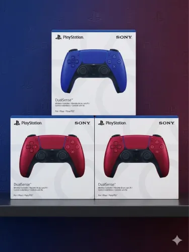 Dualsense Metálico Vermelho ou Azul lacrados novos na caixa