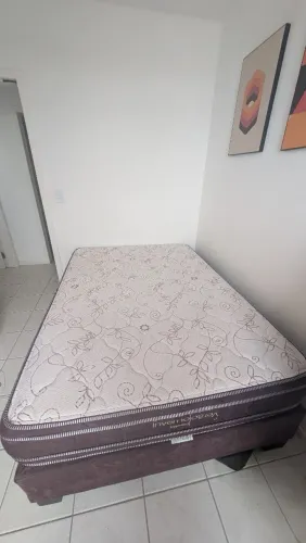 Cama Box + Colchão Kappesberg Inverno/Verão - 1,40x1,90m