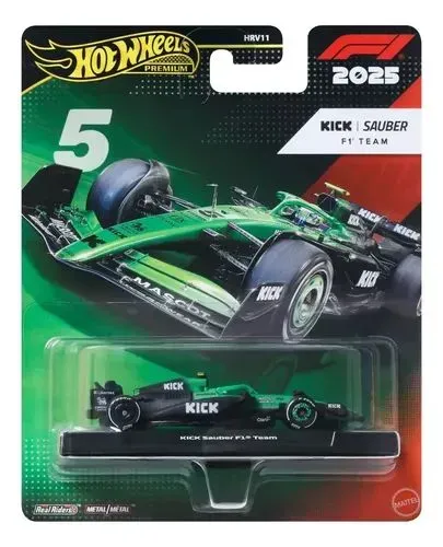 Hot Wheels Premium F1 Gabriel Bortoleto #5 2025