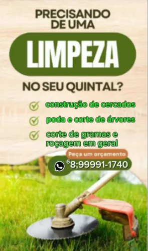 Serviços gerais leia o anúncio