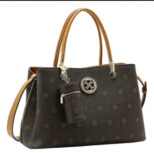 Promoçoes Bolsa de Mão Feminina Chenson Original Monograma Envio Com Nota Fiscal