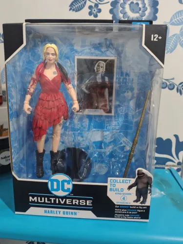 DC MULTIVERSE MCFARLANE - HARLEY QUEEN (ARLEQUINA) O ESQUADRÃO SUICÍDA