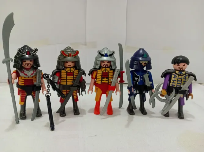 Playmobil Esquadrão de Mercenários Ninjas e Samurais 