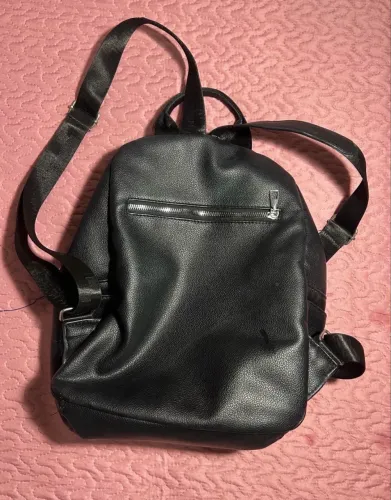 Mochila Preta Matelassê