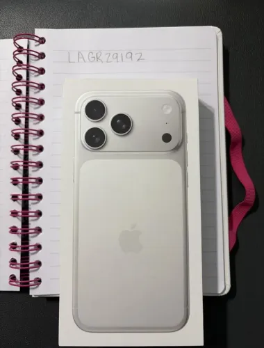 iPhone 17 Pro Max 256GB Silver Novo Lacrado - 1 Ano de Garantia Apple