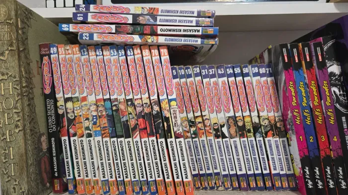 Coleção Mangá Naruto edição original 
