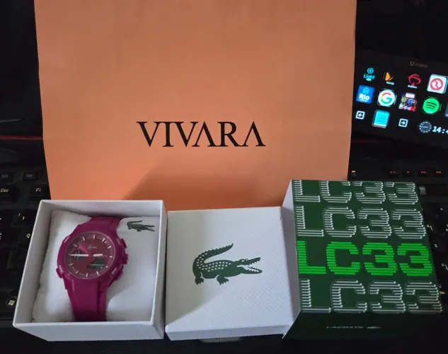 Relógio Lacoste LC 33 original na caixa