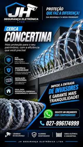 Cerca Concertina Galvanizada