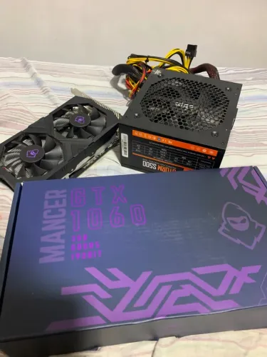 Placa de vídeo e fonte Mancer