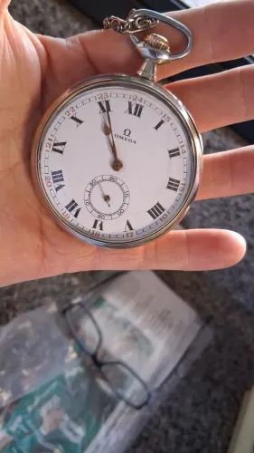 Relógio de Bolso Ômega