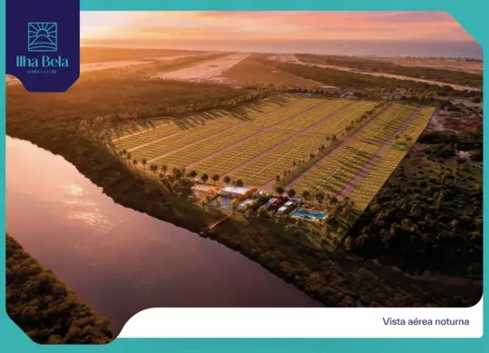 Ilha Bella Barra Clube | Lotes em condomínio fechado pé na areia do Rio Pomonga