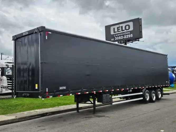 Carreta Sider Nostra Ano 27 0km Pronta Entrega 15.40x2.90 Pneus Novos Rodas de Aluminio