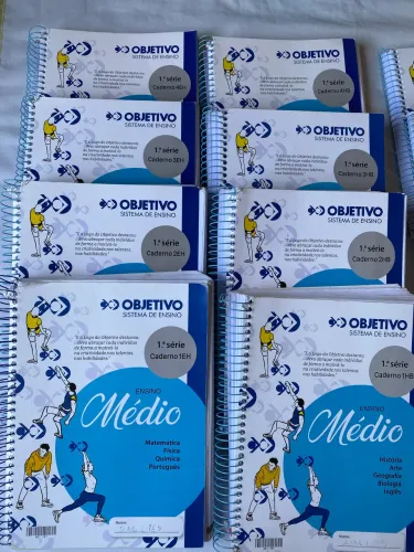 Livro escola objetivo 1? ano ensino médio
