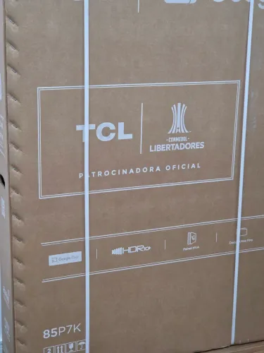 Tv tcl qled 85 polegadas P7k