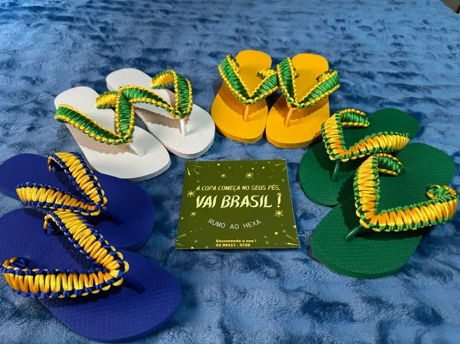 Havaianas personalizadas, Brasil
