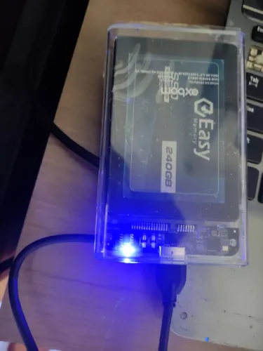 HD externo de 240 GB com ssd USB 3.0
