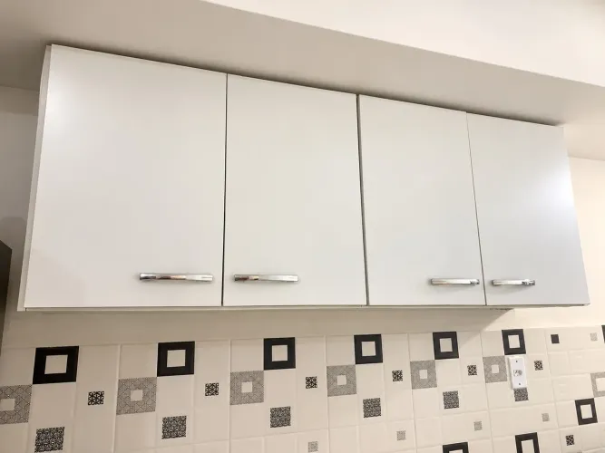 Armário Aéreo de Cozinha em MDF - 4 Portas - 1,70 m
