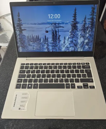 Notebook Samsung Book Go Snapdragon 7c 4GB RAM 128GB 14" Full HD Windows 11 NP340XLA-K0ABR