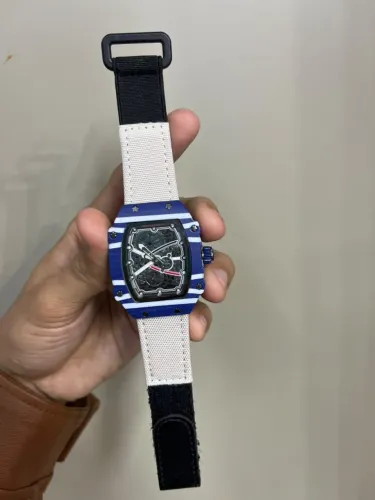 Relógio Richard Mille Masculino Fininho a Bateria Novo Envio Imediato