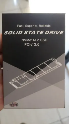 SSD NVME M2 256GB NOVO LACRADO!