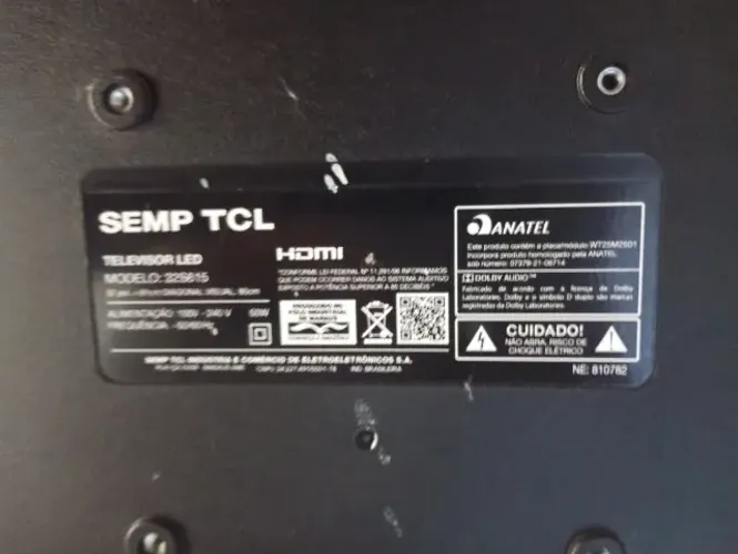Smartv TCL 32 polegadas