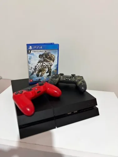 VENDO PS4 + 2 controles + 1 jogo