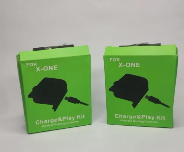 Kit Bateria Carregador Xbox One Cabo Recarregável Para Controle