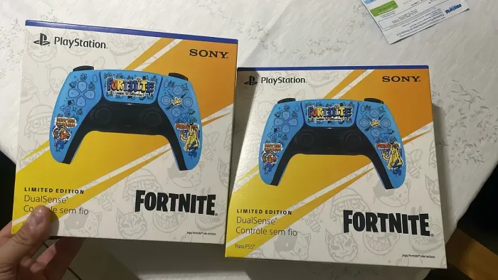 Controle Sem Fio Dualsense Edição Limitada Do Fortnite Ps5