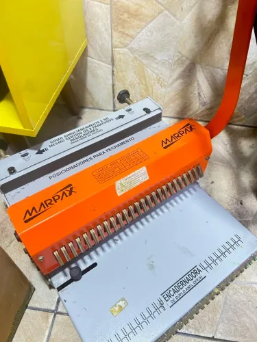 Encadernadora de Wire-o Conjugada Manual Passo 3X1 15fls Ex - Marpax