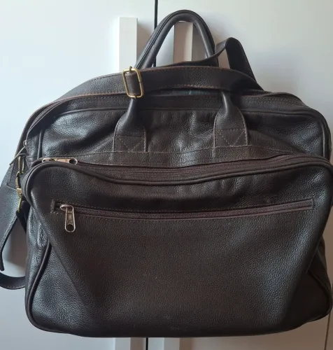 Bolsa pasta executiva couro legítimo