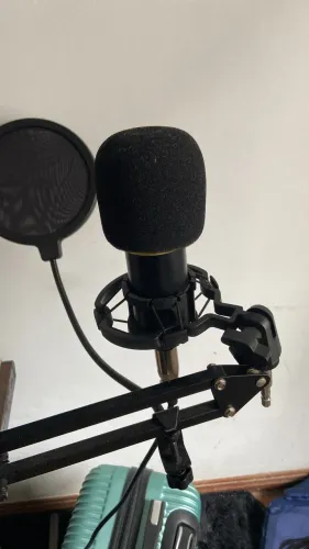 KIT MIC CONDENSADOR USO SIMPLES E QUALIDADE OTIMA