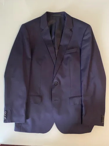 Terno Hugo Boss marinho lã super 120