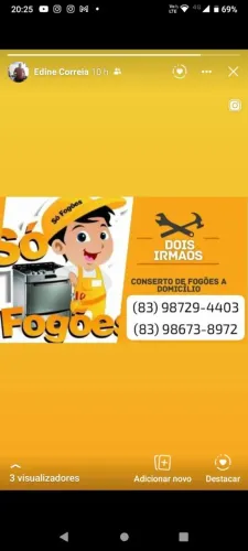 Vende-se peças a de fogão e conserto de fogão a domicílio
