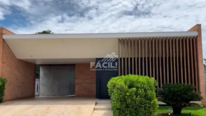 Casa Alto Padrão 4 Quartos | 3 Suítes | Piscina + Gourmet | Terreno 600m² | Caribe Golf &