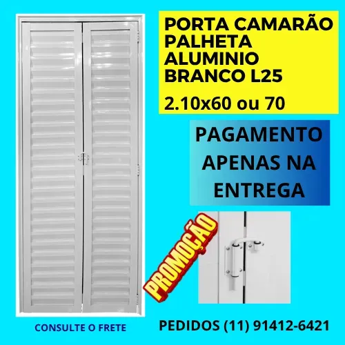 porta camarão alumínio branco - codigo pçl3789