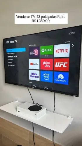 SMART TV ROKU 43 polegadas 
