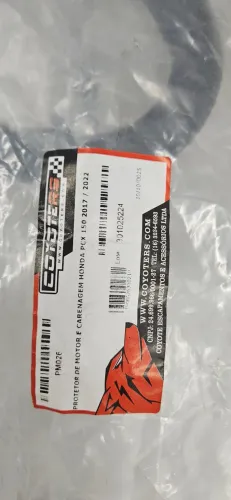 Protetor de carenagem novo pcx 2017 a 2022. coyote