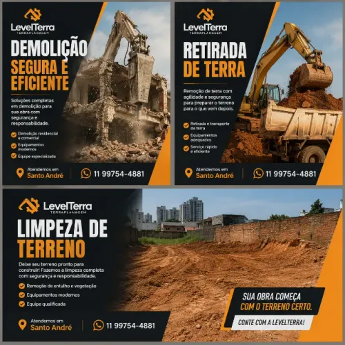 Serviços de Terraplanagem
