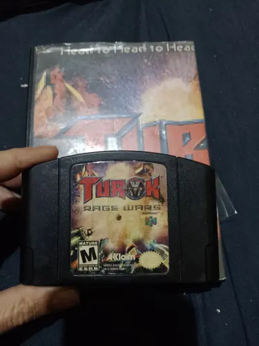 Jogo Nintendo 64 Turok Raga Wars !!!!