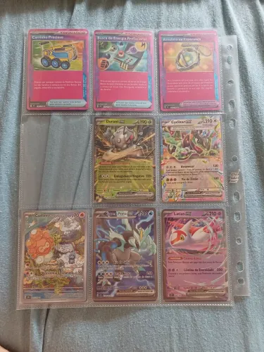 Lote de Cartas da colecao Fagulhas Impetuosas todas NM